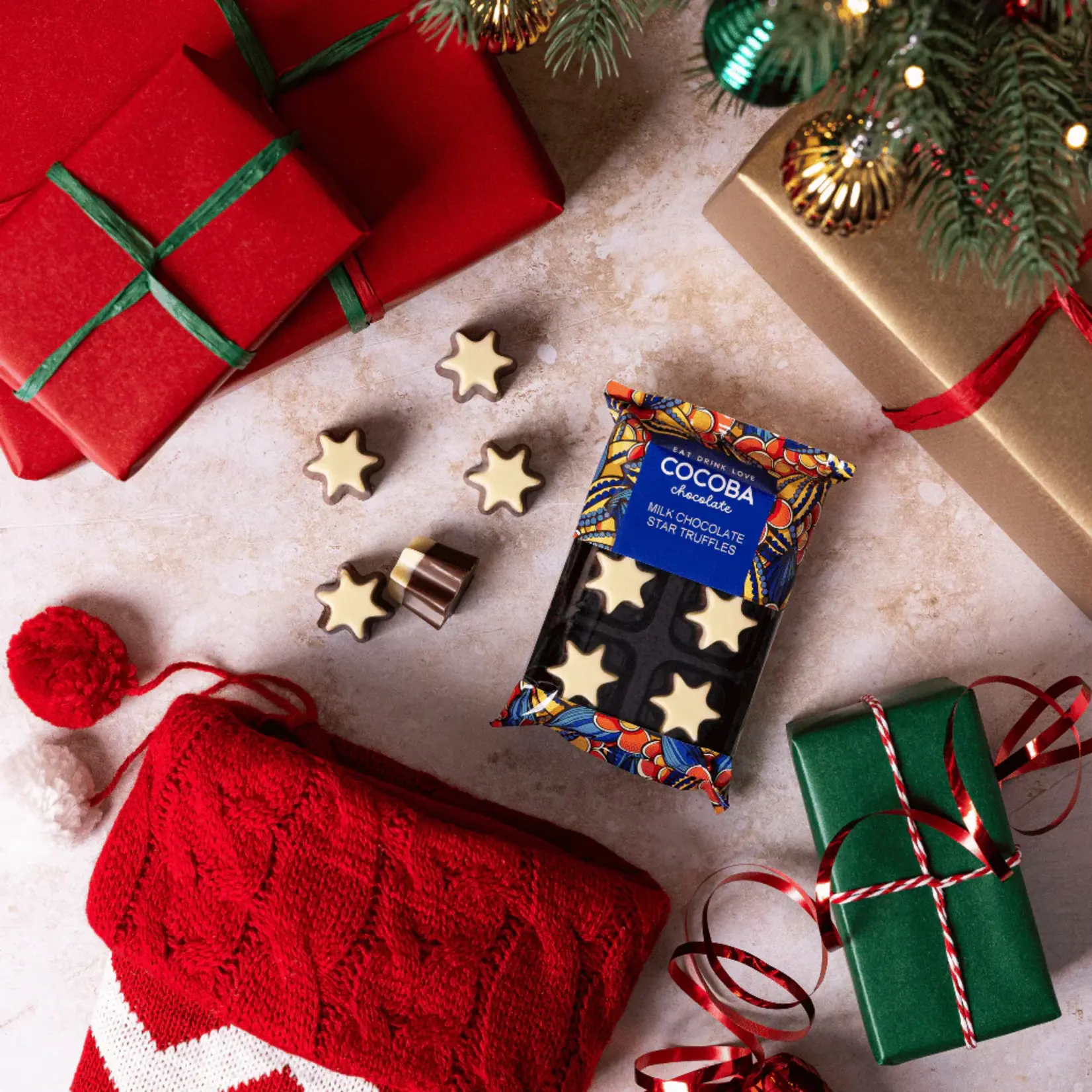 COCOBA COCOBA Christmas Star Truffles