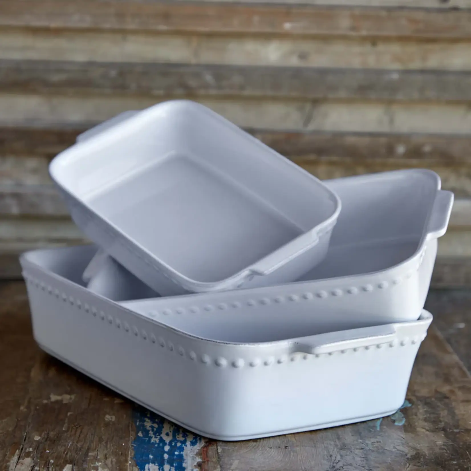 COSTA NOVA COSTA NOVA Pearl Large Rectangular Baker - White