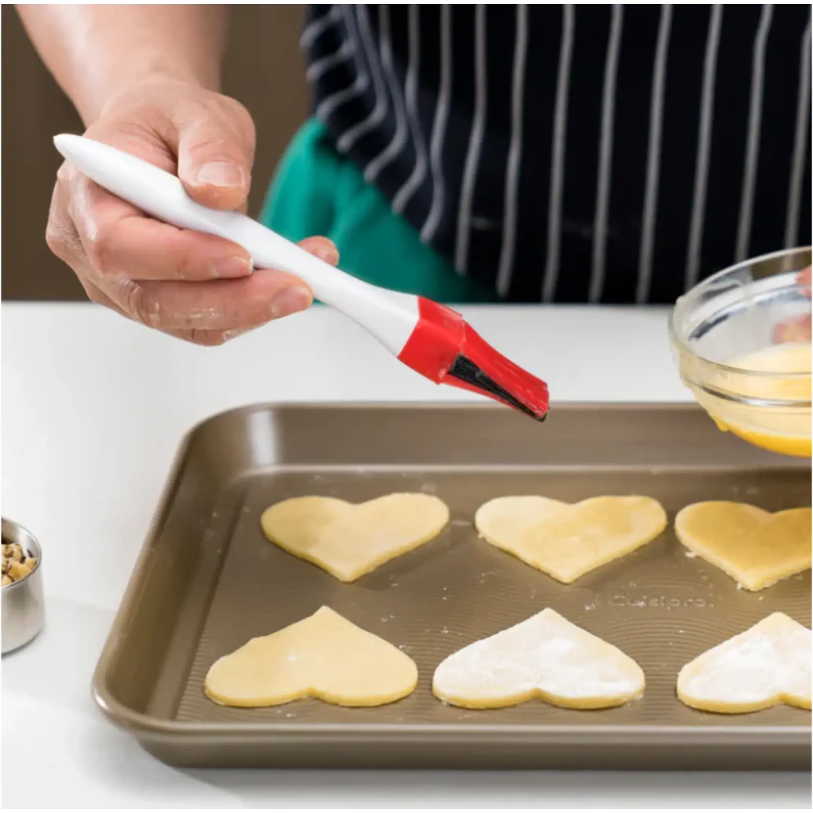 CUISIPRO CUISIPRO Silicone Basting Brush 8” - Red