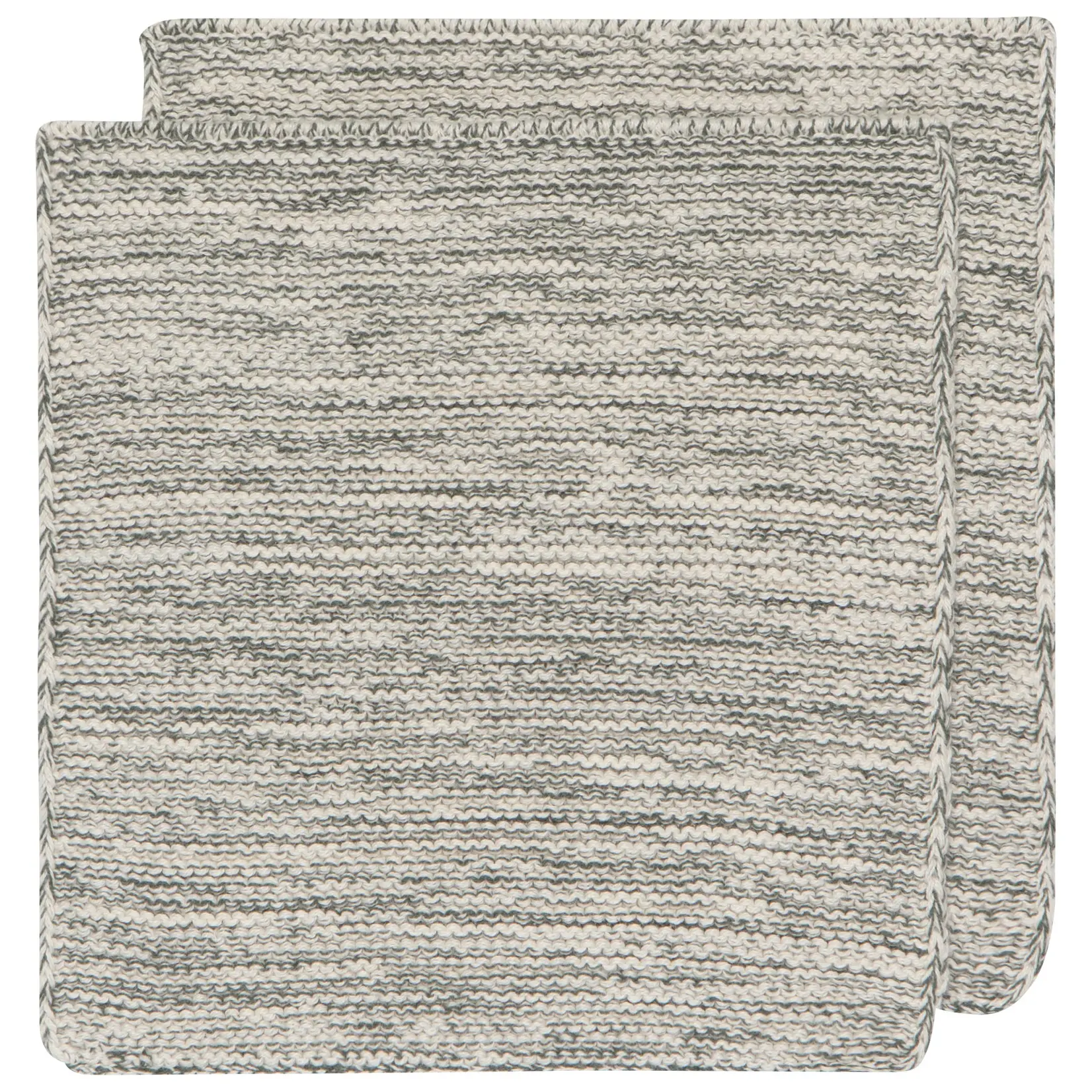 DANICA HEIRLOOM Knit Dishcloth S/2- Jade Green