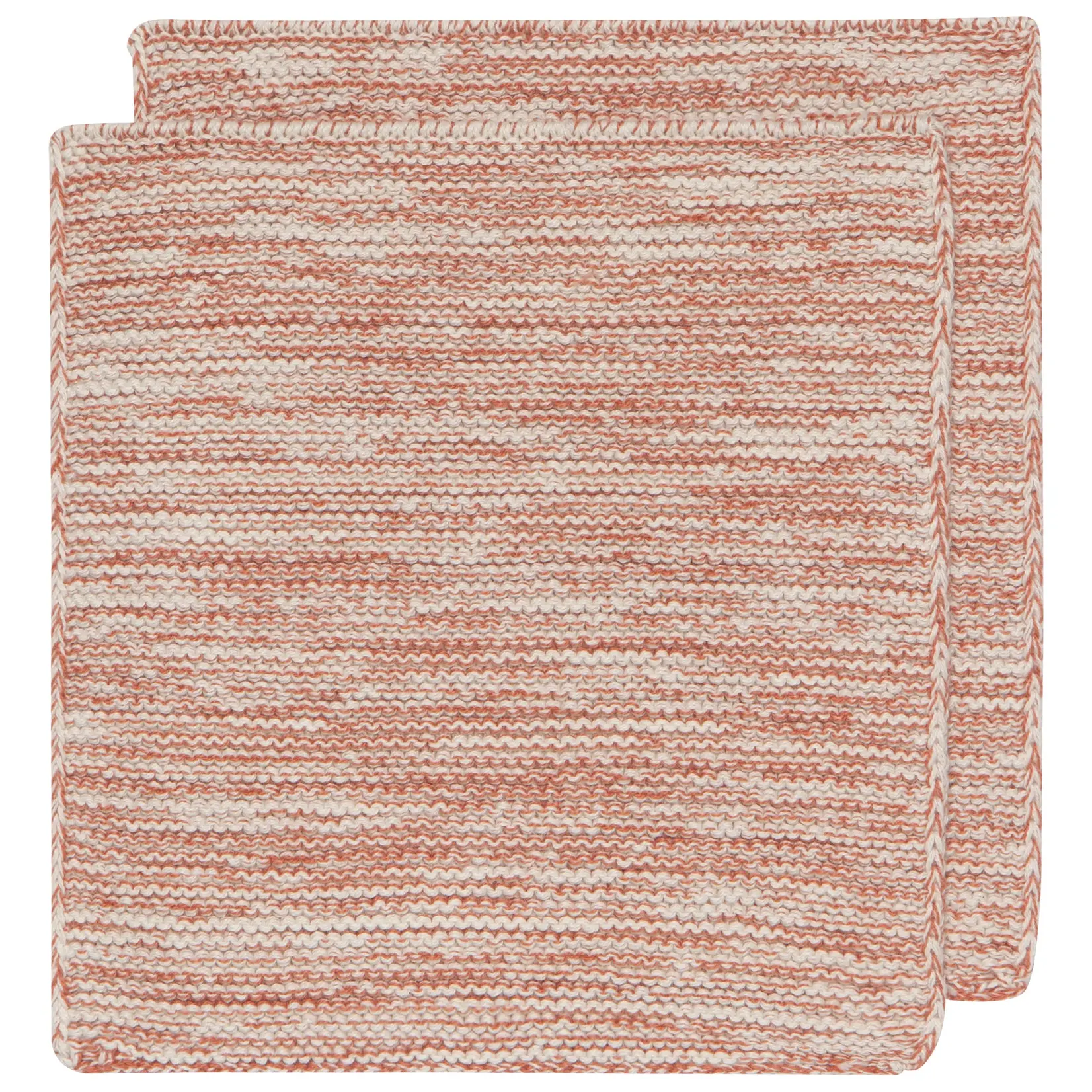 DANICA HEIRLOOM Knit Dishcloth S/2- Clay