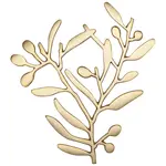 DANICA DANICA Matte Gold Metal Trivet