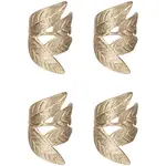 DANICA DANICA Frond Metal Napkin Rings S/4