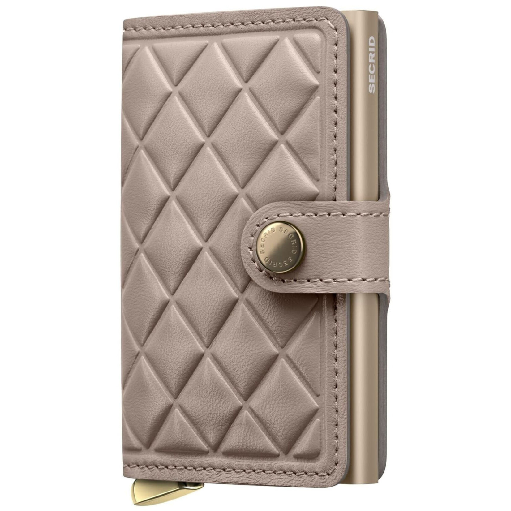 SECRID SECRID Emboss Diamond Miniwallet+ - Chalk
