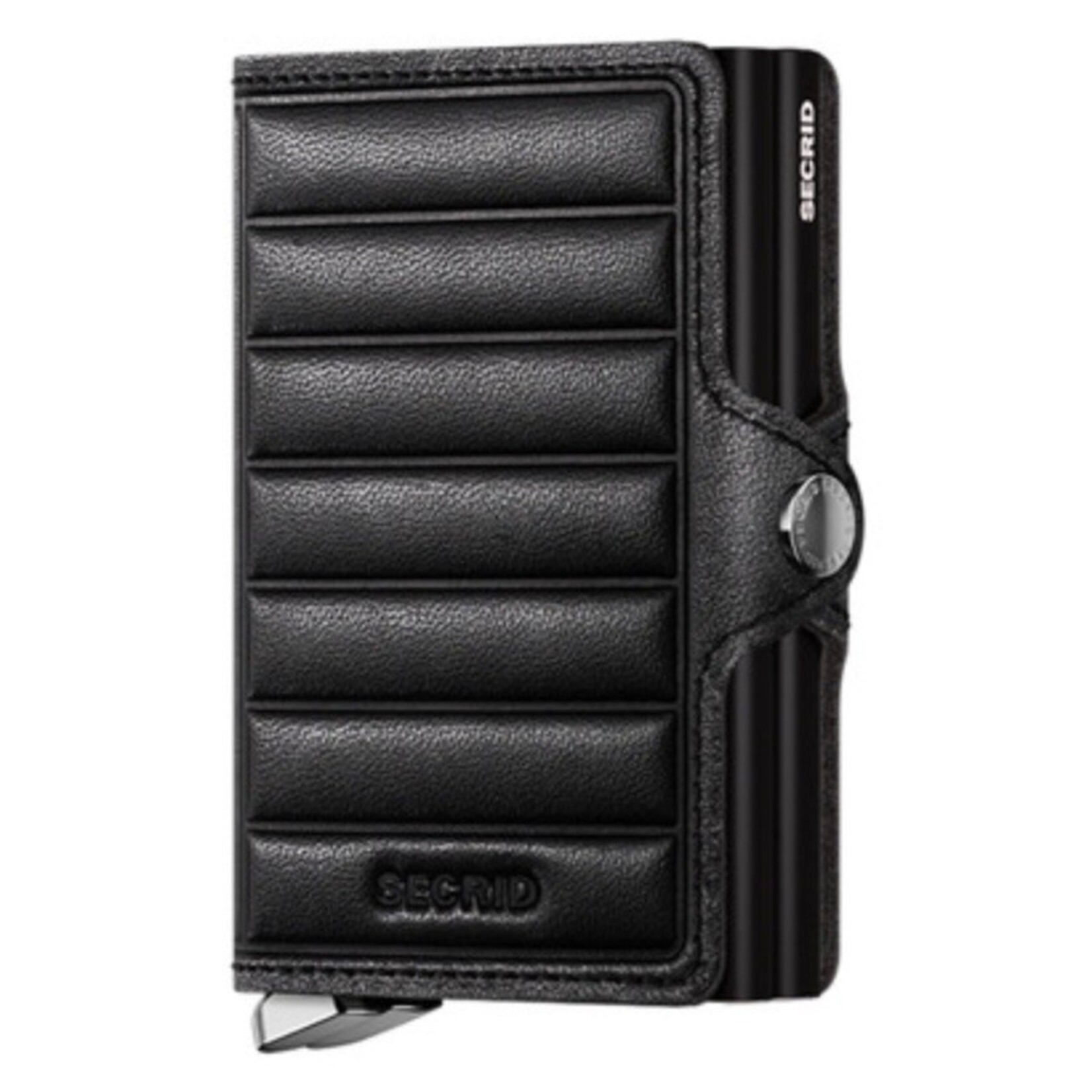 SECRID SECRID Emboss Lines Twinwallet+ - Black