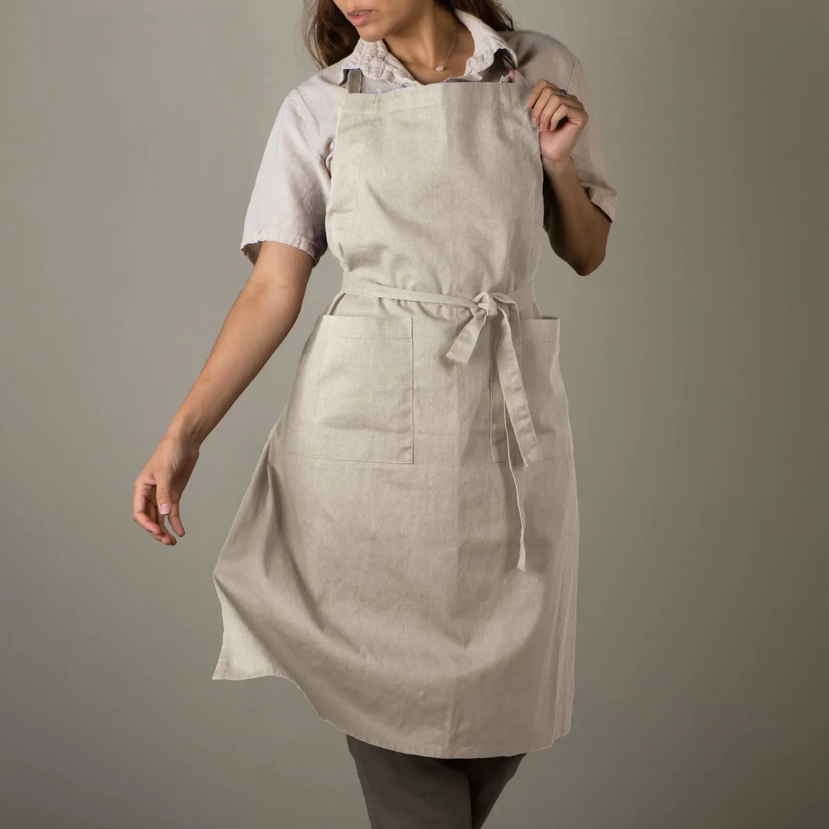 DANICA HEIRLOOM Stonewash Apron - Dove Gray
