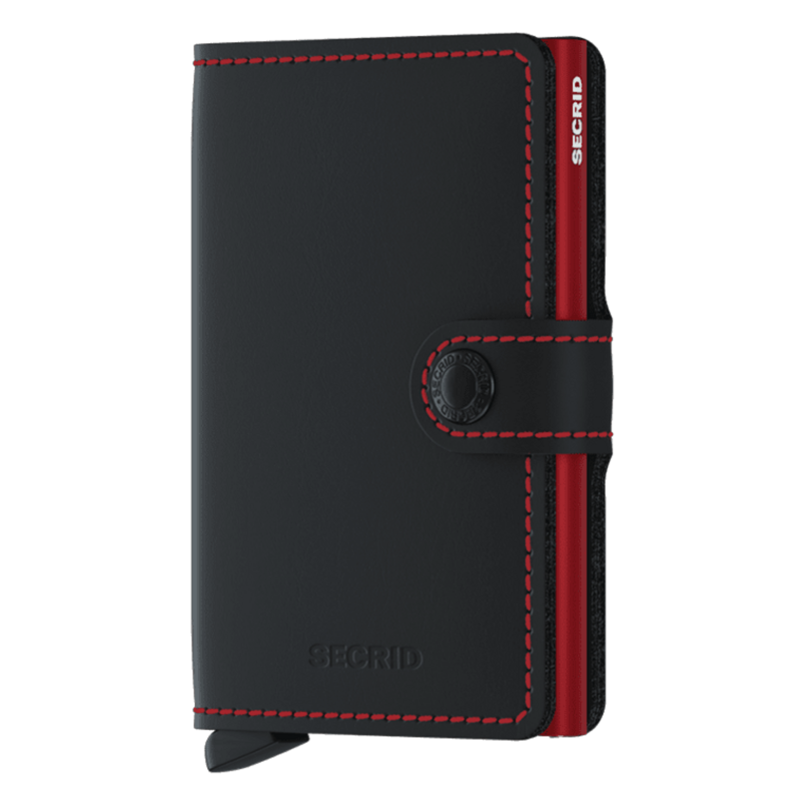 SECRID SECRID Miniwallet Matte - Black & Red