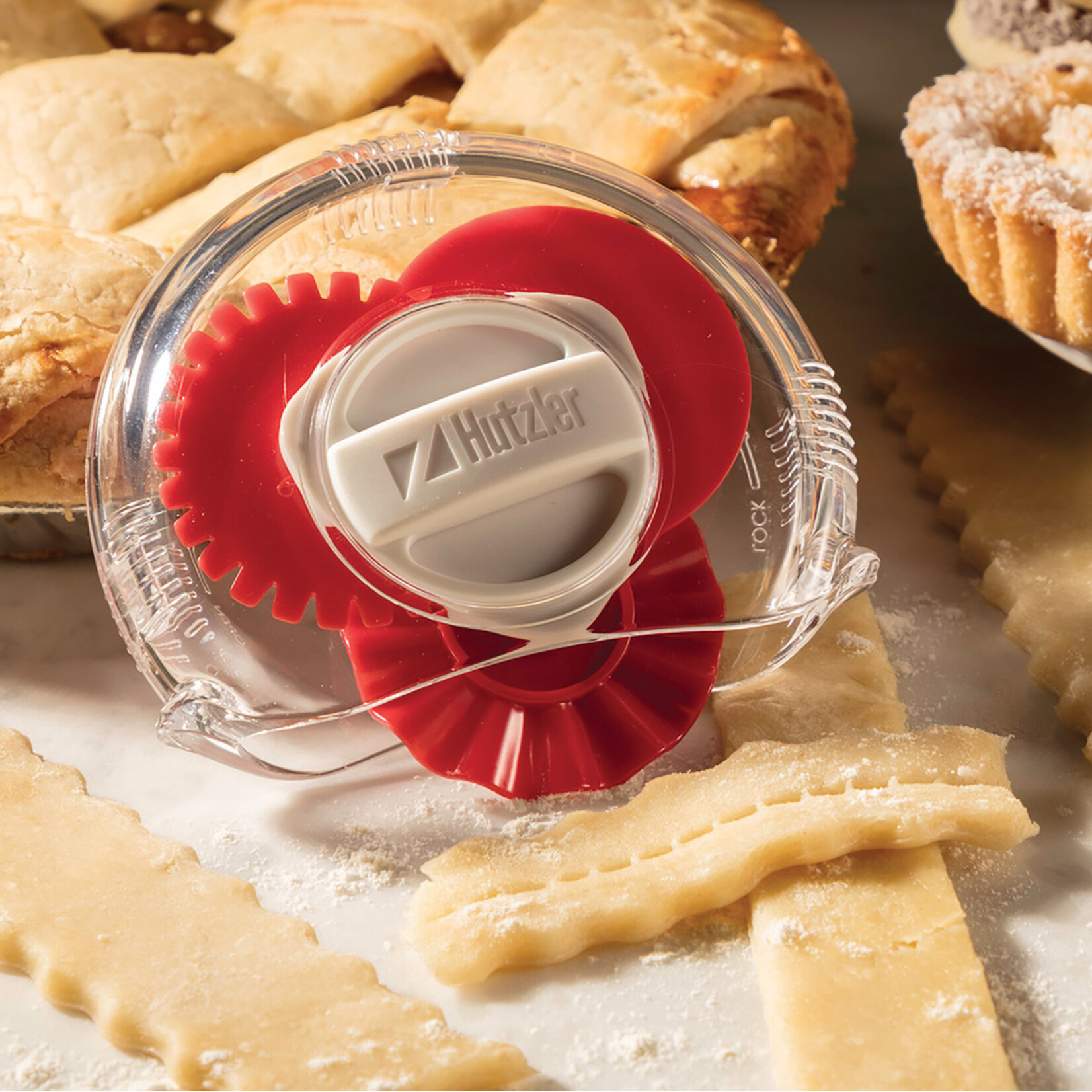 HUTZLER HUTZLER 3 Rotating Blade Pastry Trimmer Asst