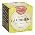 DAVID SHAW PAPERCHEF Parchment Baking Cups 60 - Large