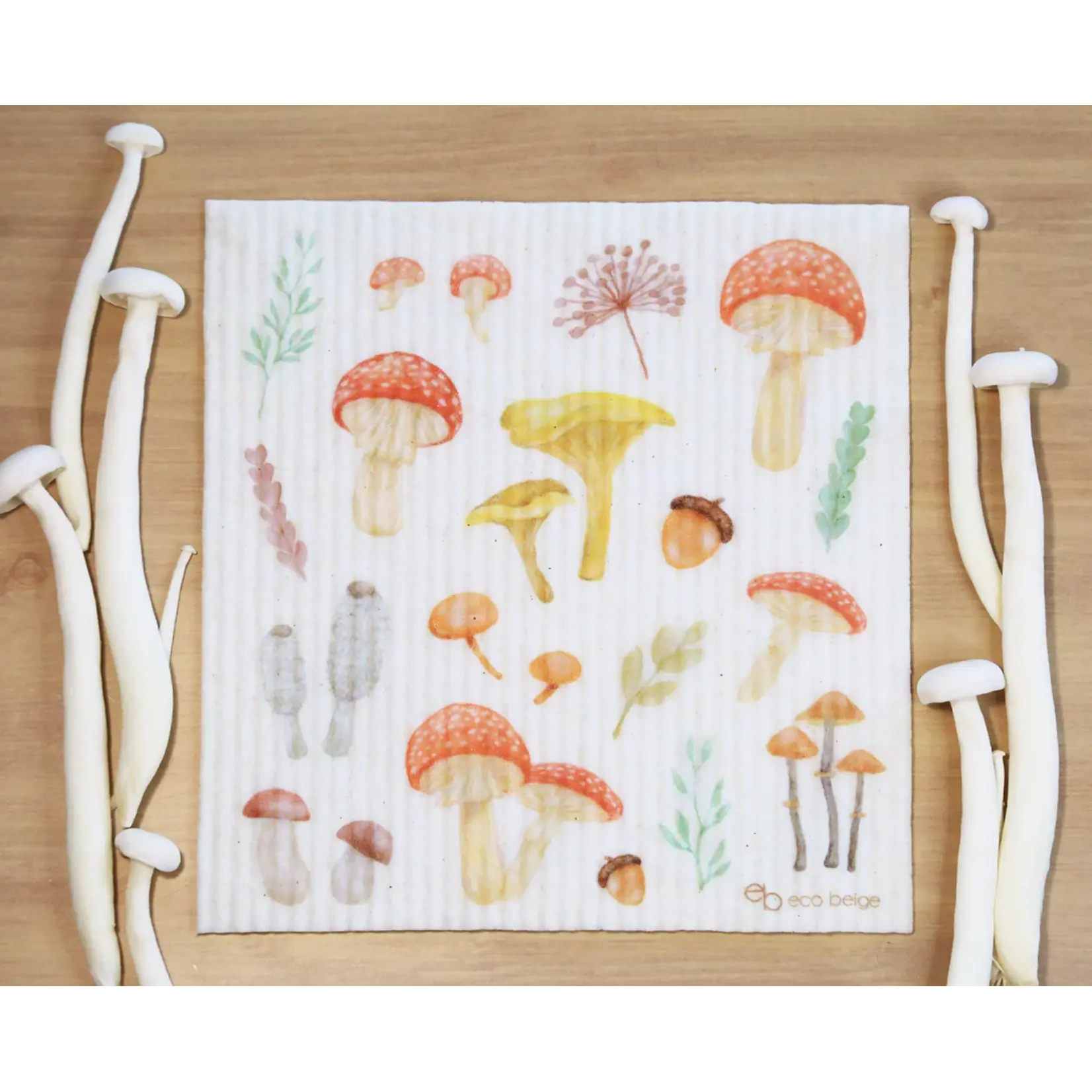 ECO BEIGE ECO BEIGE Wild Mushroom Sponge Cloth