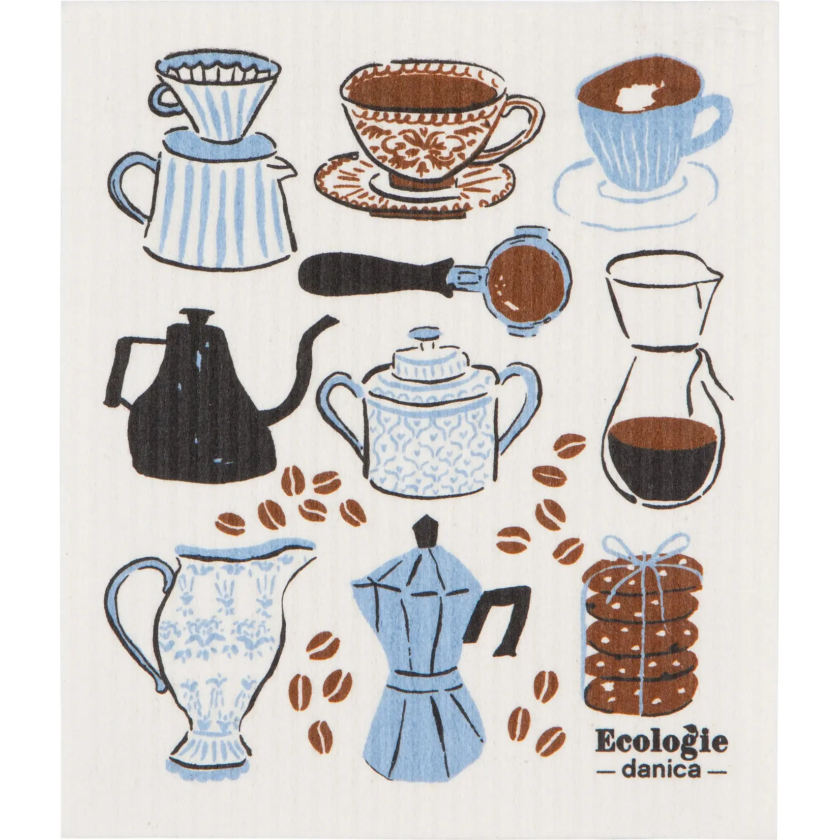 ECOLOGIE ECOLOGIE Swedish Dishcloth - Coffee Break
