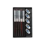 EMF EMF Chopsticks & Rest Set - Blue