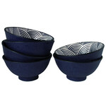 EMF EMF Japanese Porcelain Bowl 6 piece set - Wave