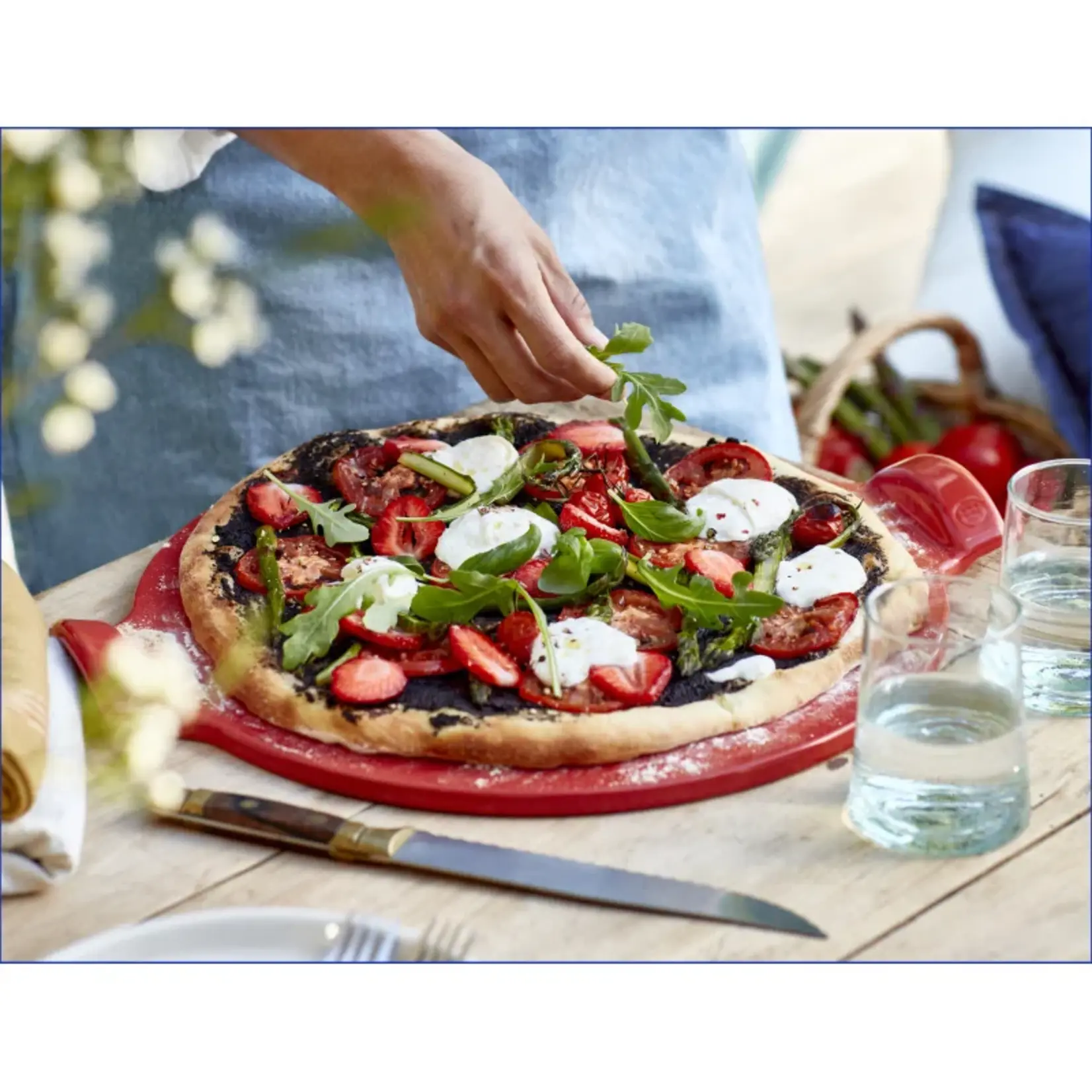 EMILE HENRY Pizza Stone 36cm - Grand Cru