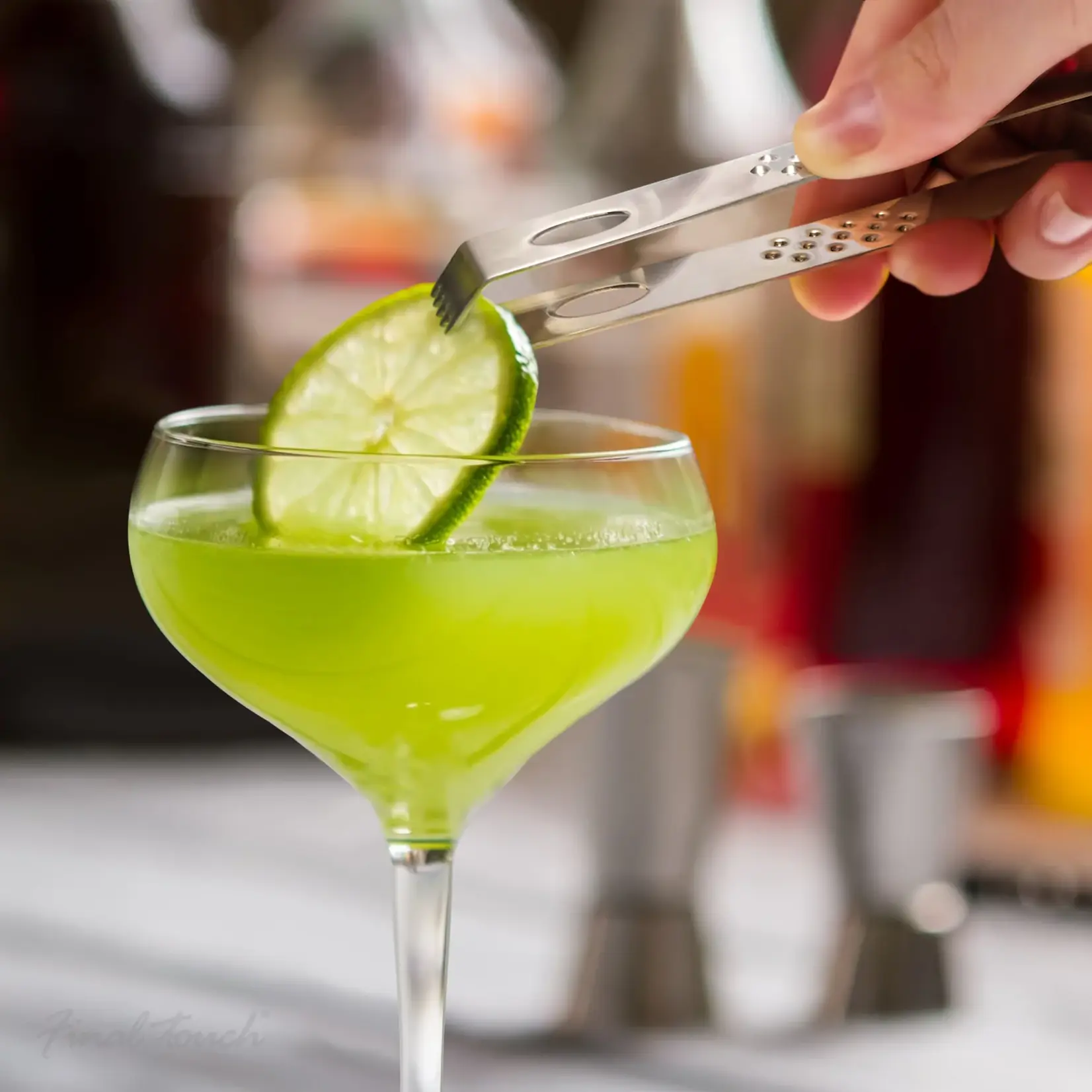 FINAL TOUCH FINAL TOUCH Stainless Tong Set S/2 - 5.5" & 7"