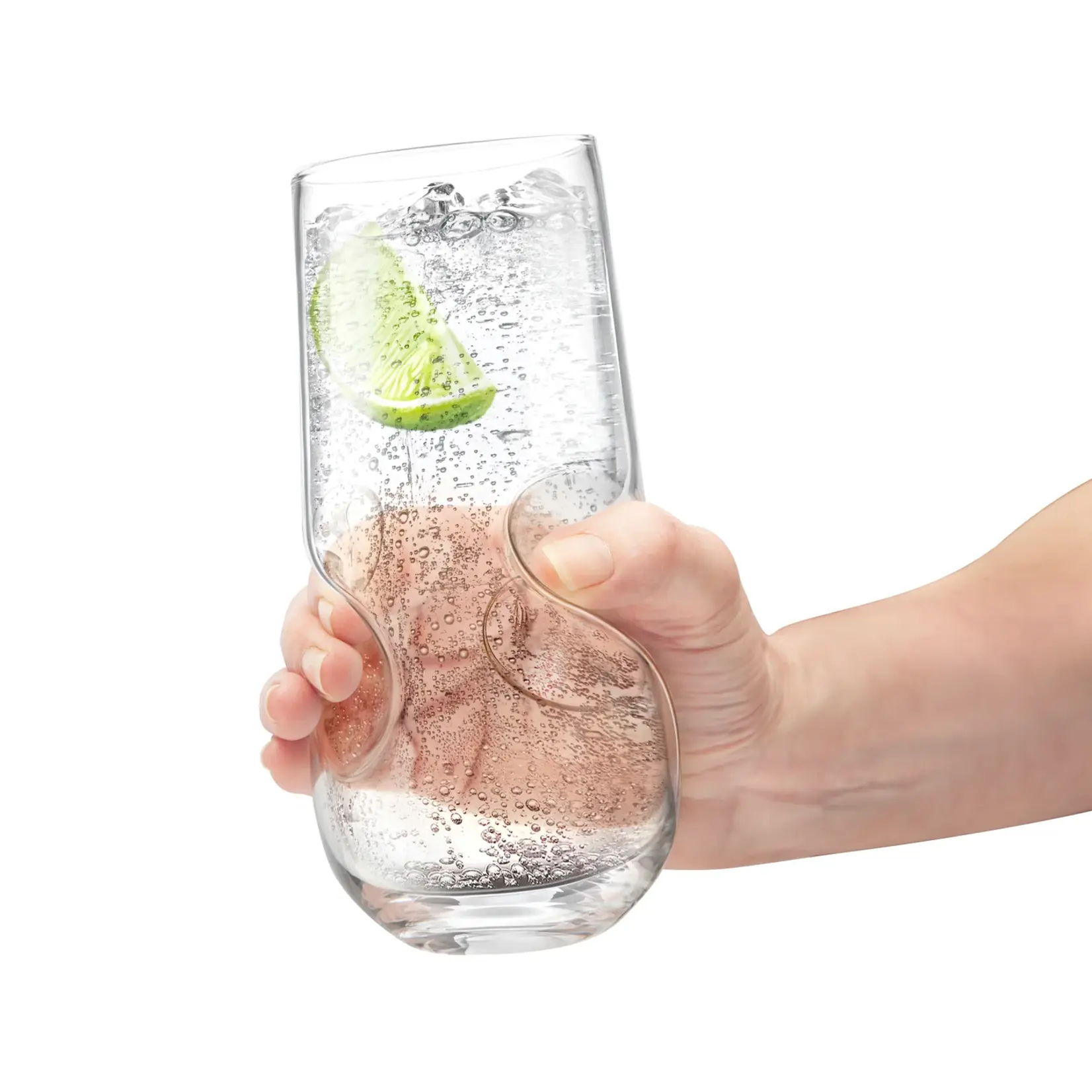 FINAL TOUCH FINAL TOUCH Bubbles/Seltzer Bubbly Beverage Glasses S/4- 17oz