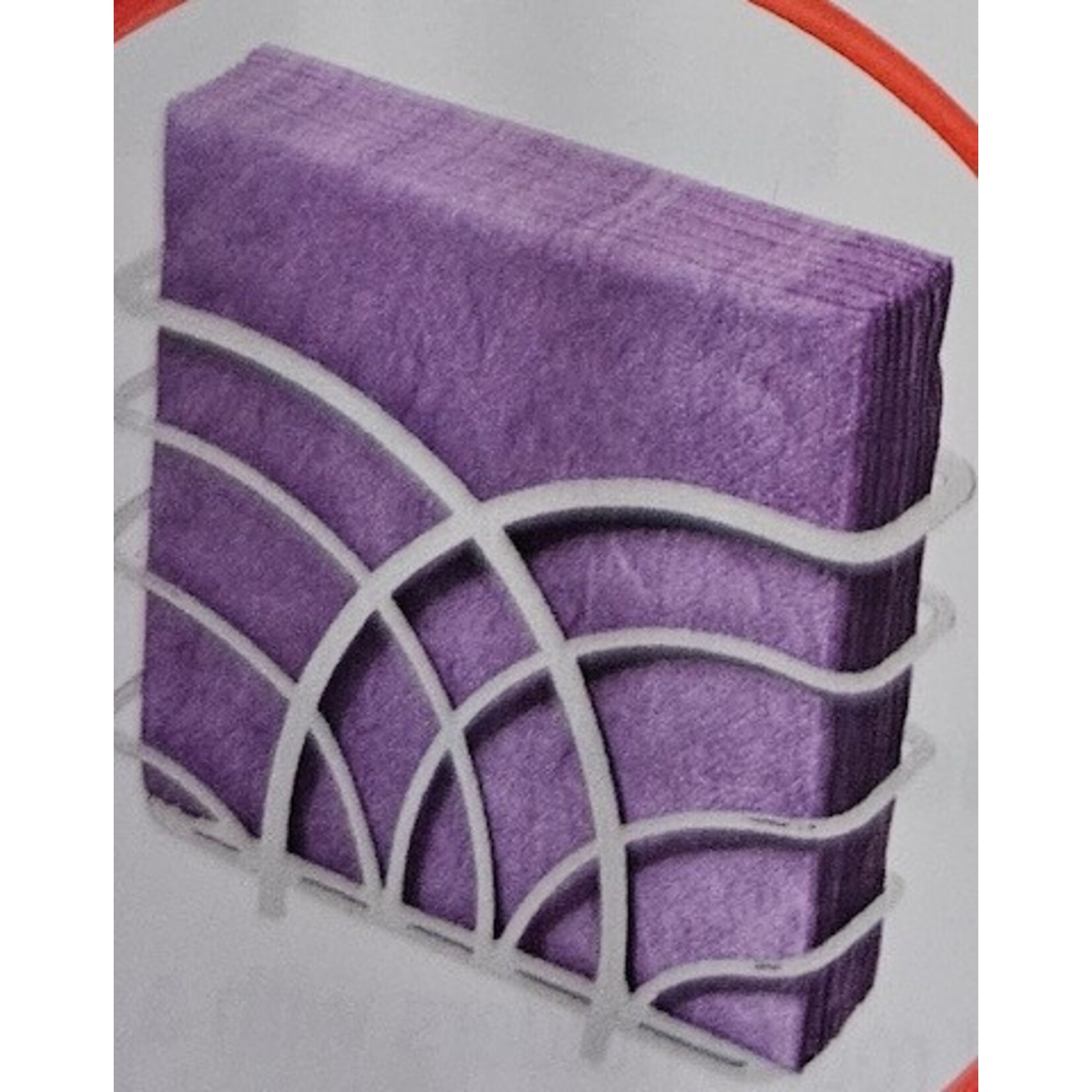 TWILIGHT TWILIGHT Upright White Lunch Napkin Holder