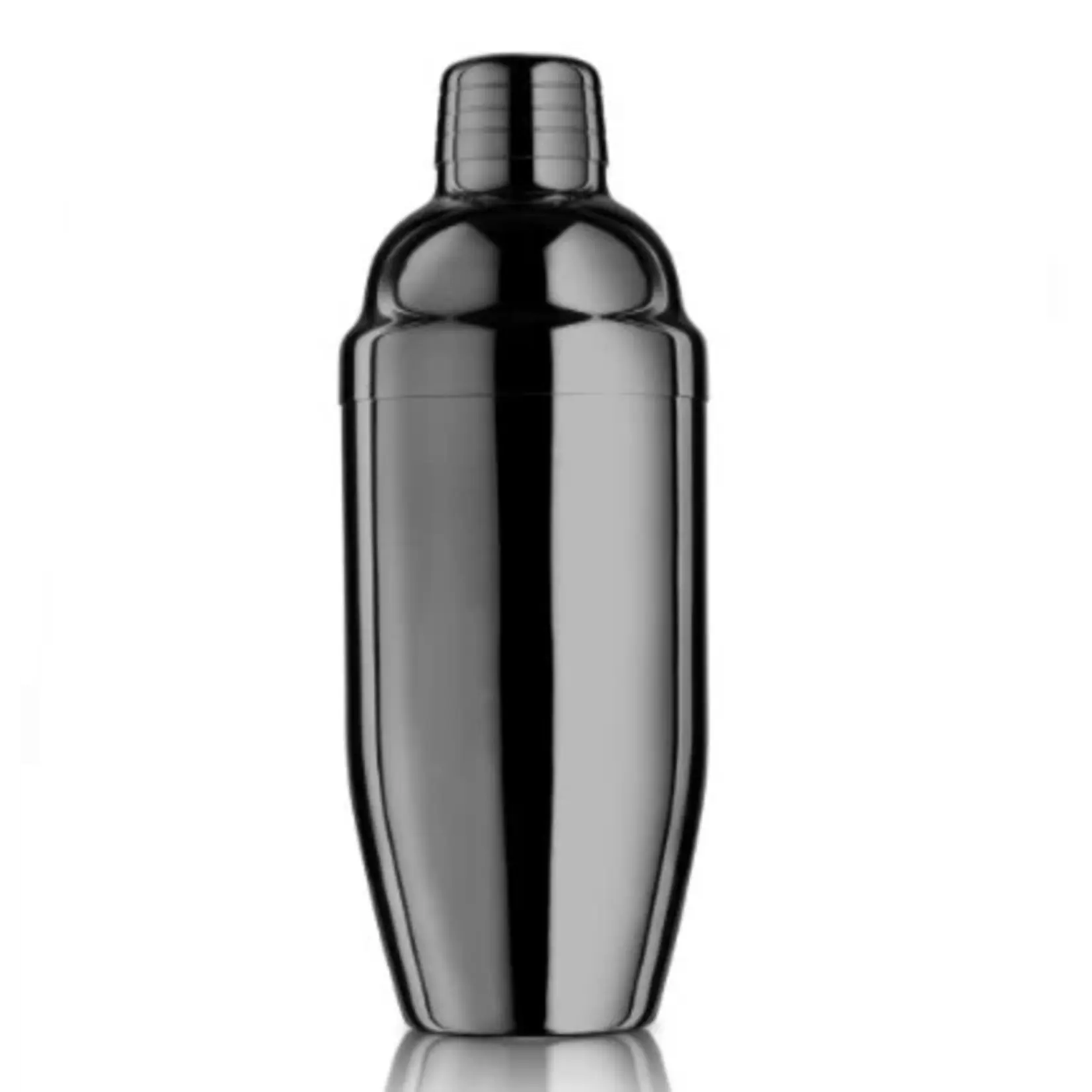 FINAL TOUCH FINAL TOUCH Martini Double Wall Stainless Steel Shaker - Black Chrome