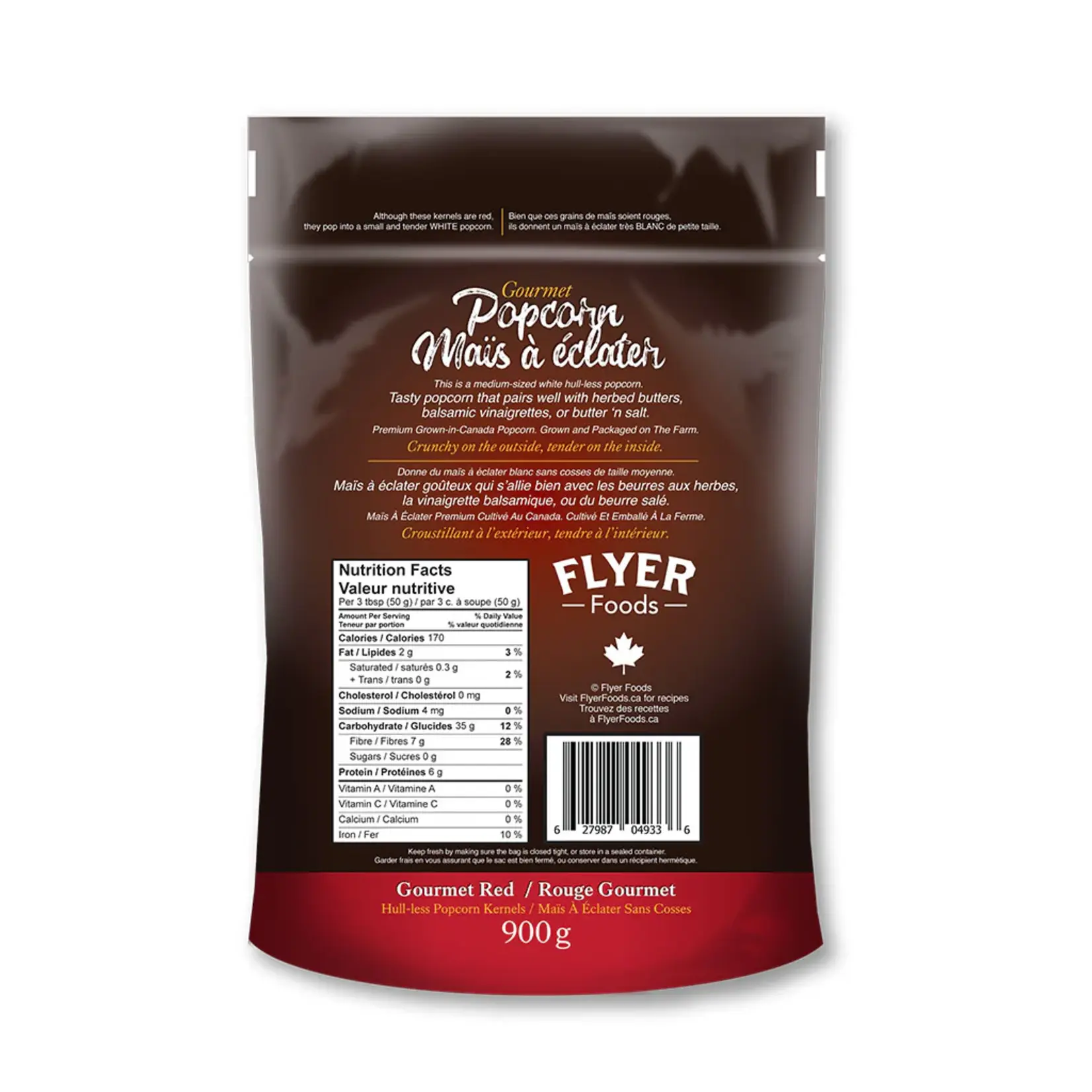 FLYER POPCORN FLYER Popcorn 2lbs - Gourmet Red (Hull-less)