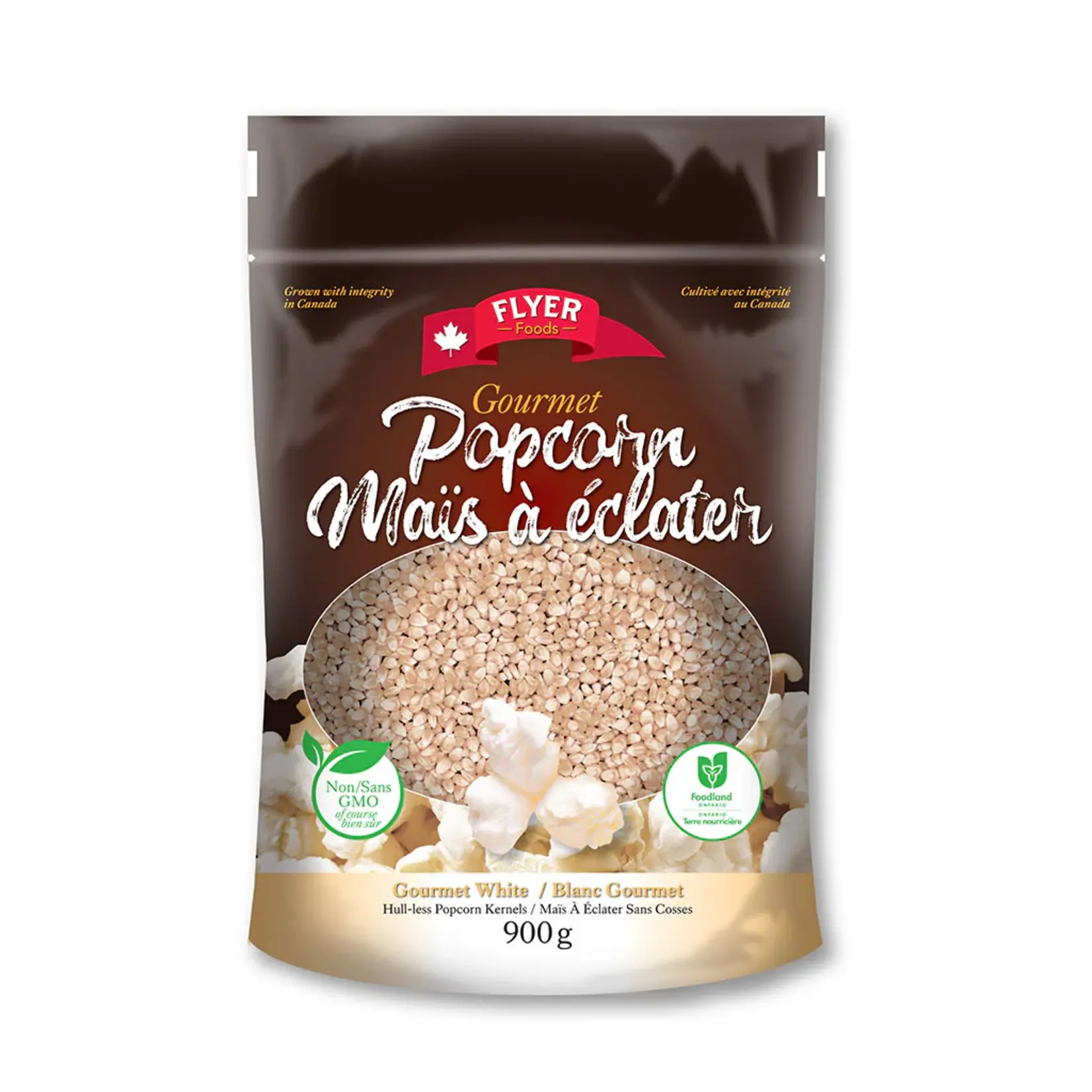 FLYER POPCORN FLYER Popcorn 2lbs - Gourmet White (Hull-less)