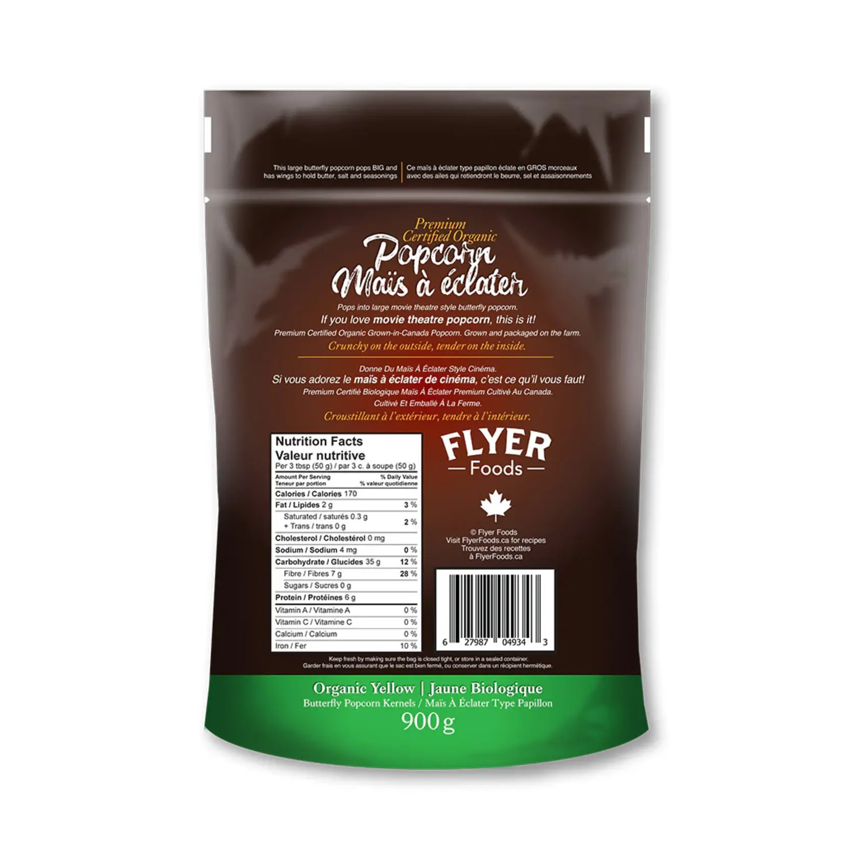 FLYER POPCORN FLYER Popcorn 2lbs - Gourmet Yellow