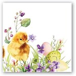 MICHEL DESIGN WORKS MICHEL DESIGN Lunch Napkin - Bunny Meadow B