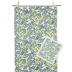ABBOTT ABBOTT Tea Towel & Dish Cloth Set - Birds & Leaves