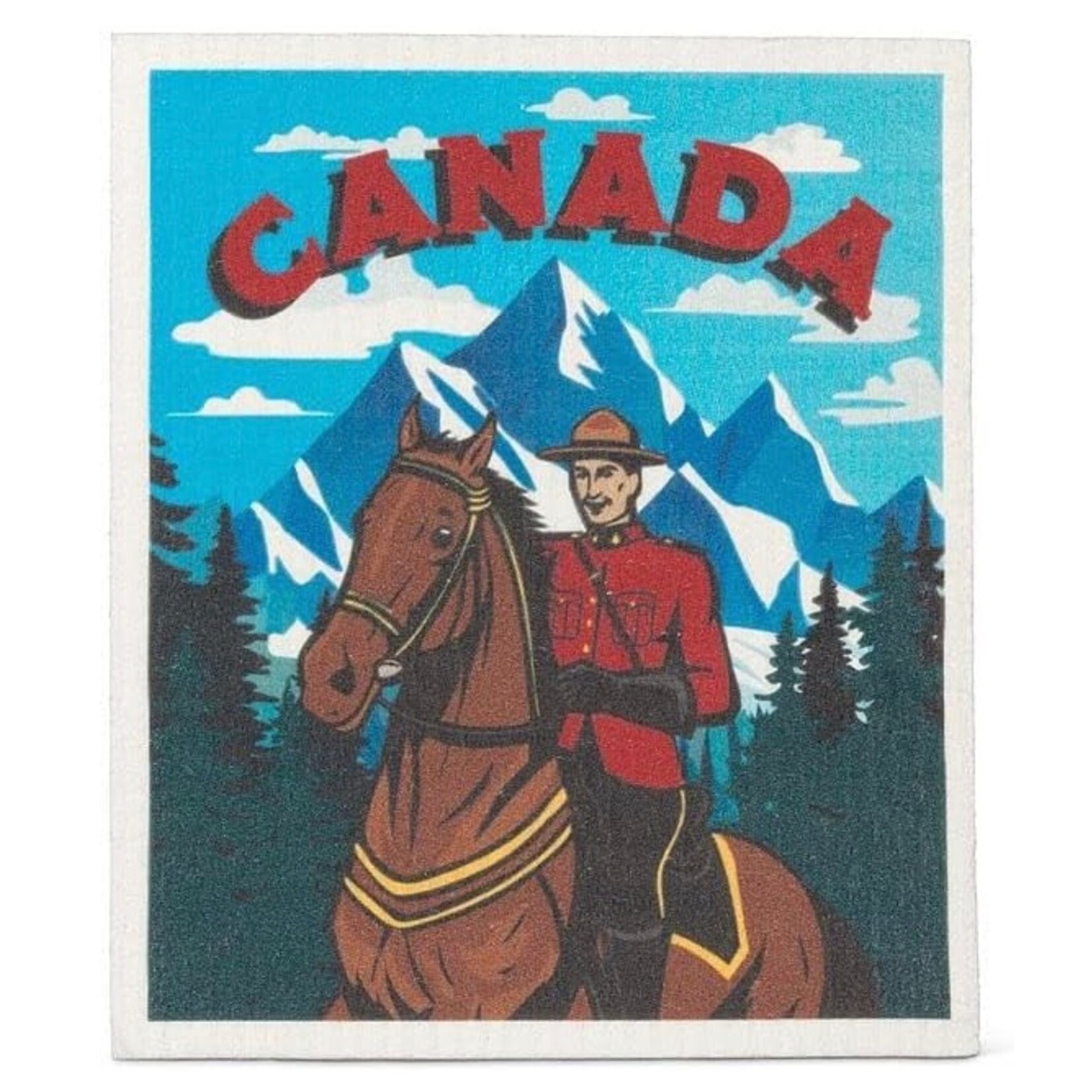ABBOTT ABBOTT Swedish Dish Cloth - Canadian Mountie