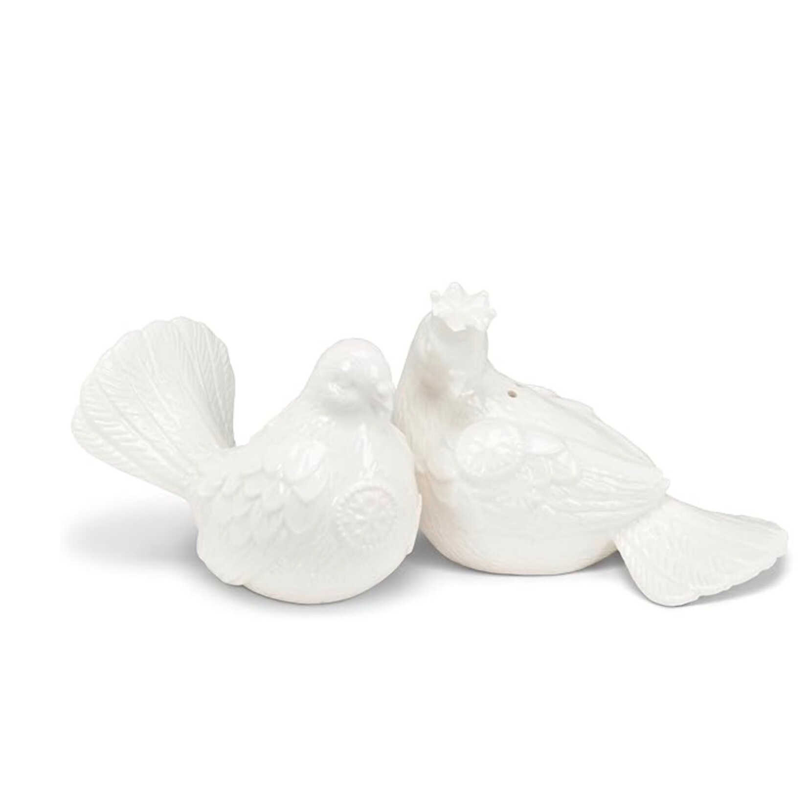 ABBOTT ABBOTT Dove w/ Crown Salt & Pepper 3''