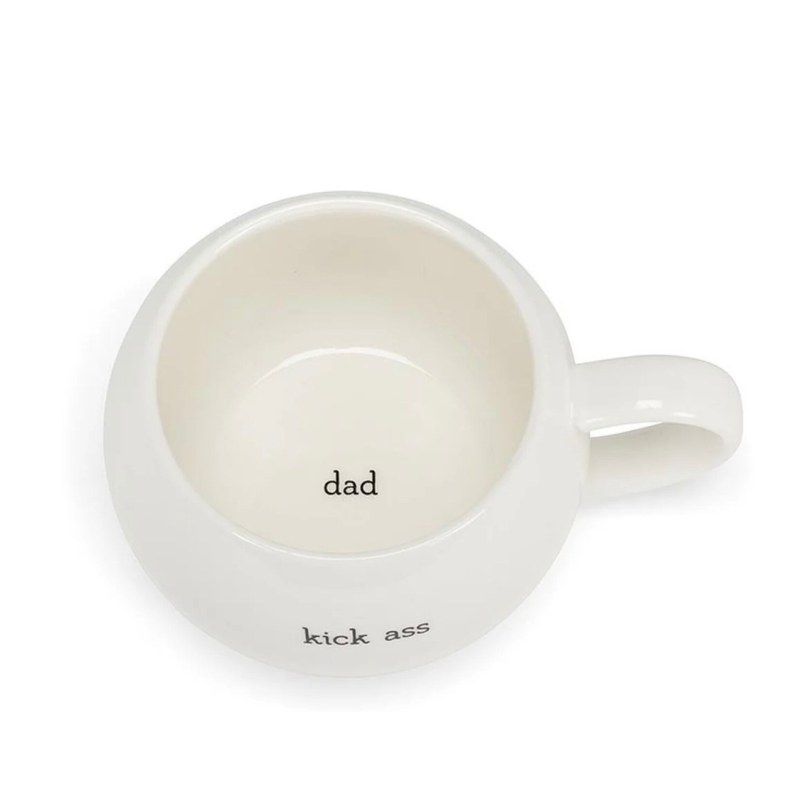 ABBOTT ABBOTT Ball Mug Kick A*s Dad 3''