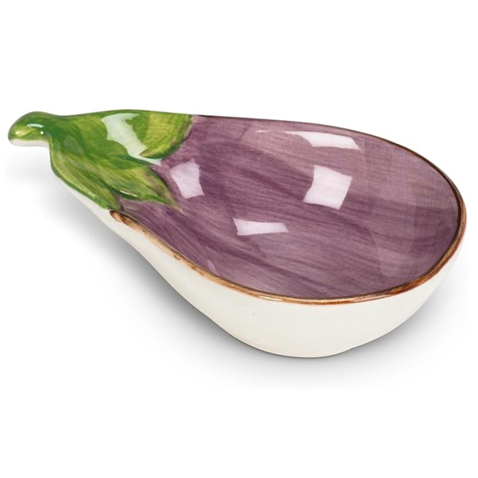 ABBOTT ABBOTT Small Eggplant Dish 3.5'' - Purple