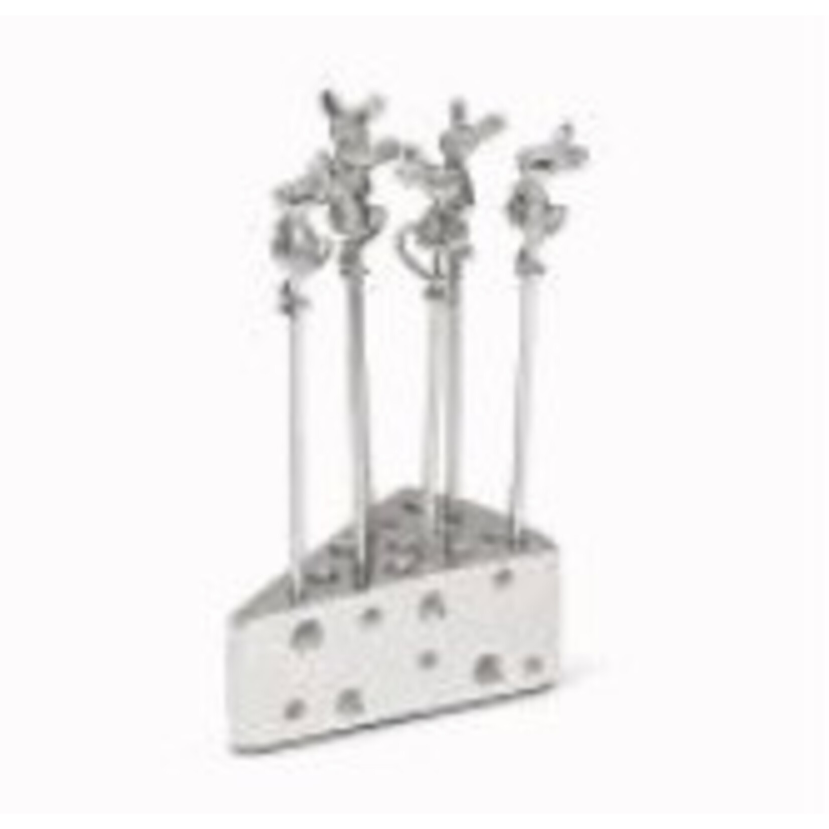 ABBOTT ABBOTT Mouse Pick & Holder 6pc 3.5''