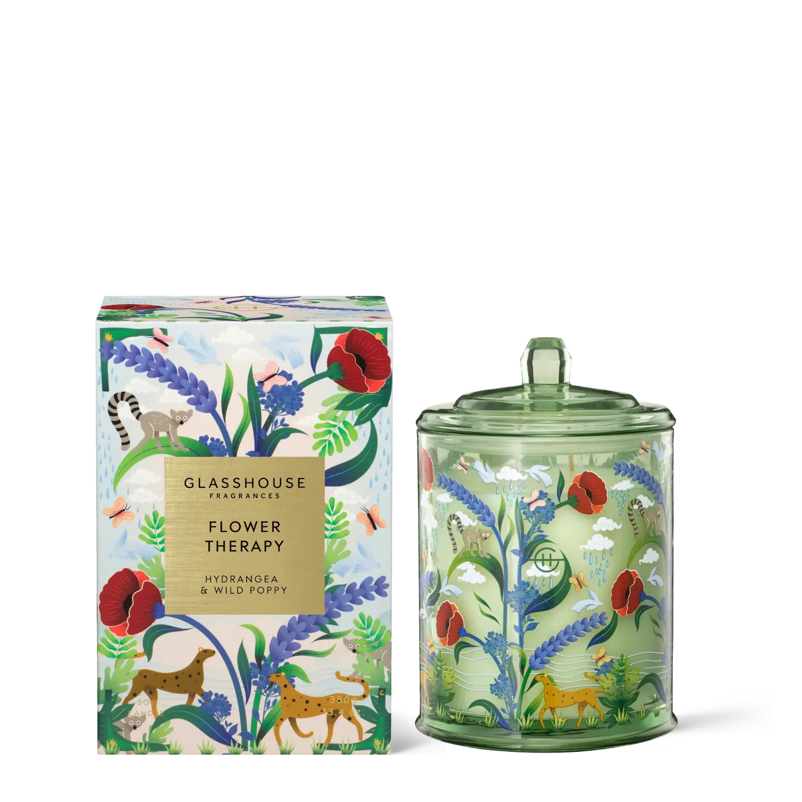 GLASSHOUSE GLASSHOUSE Candle 13.4 oz - Flower Therapy