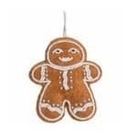 ABBOTT ABBOTT Gingerbread Man Bead Ornament