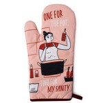 2LEFT The Reluctant Chef Oven Mitt - For My Sanity