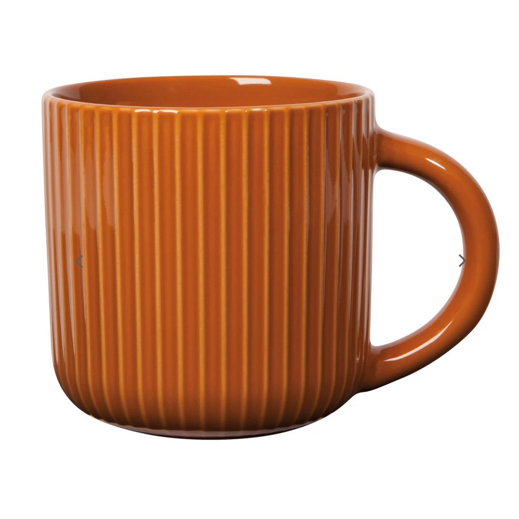 DANICA DANICA Fluted Mug - Cognac