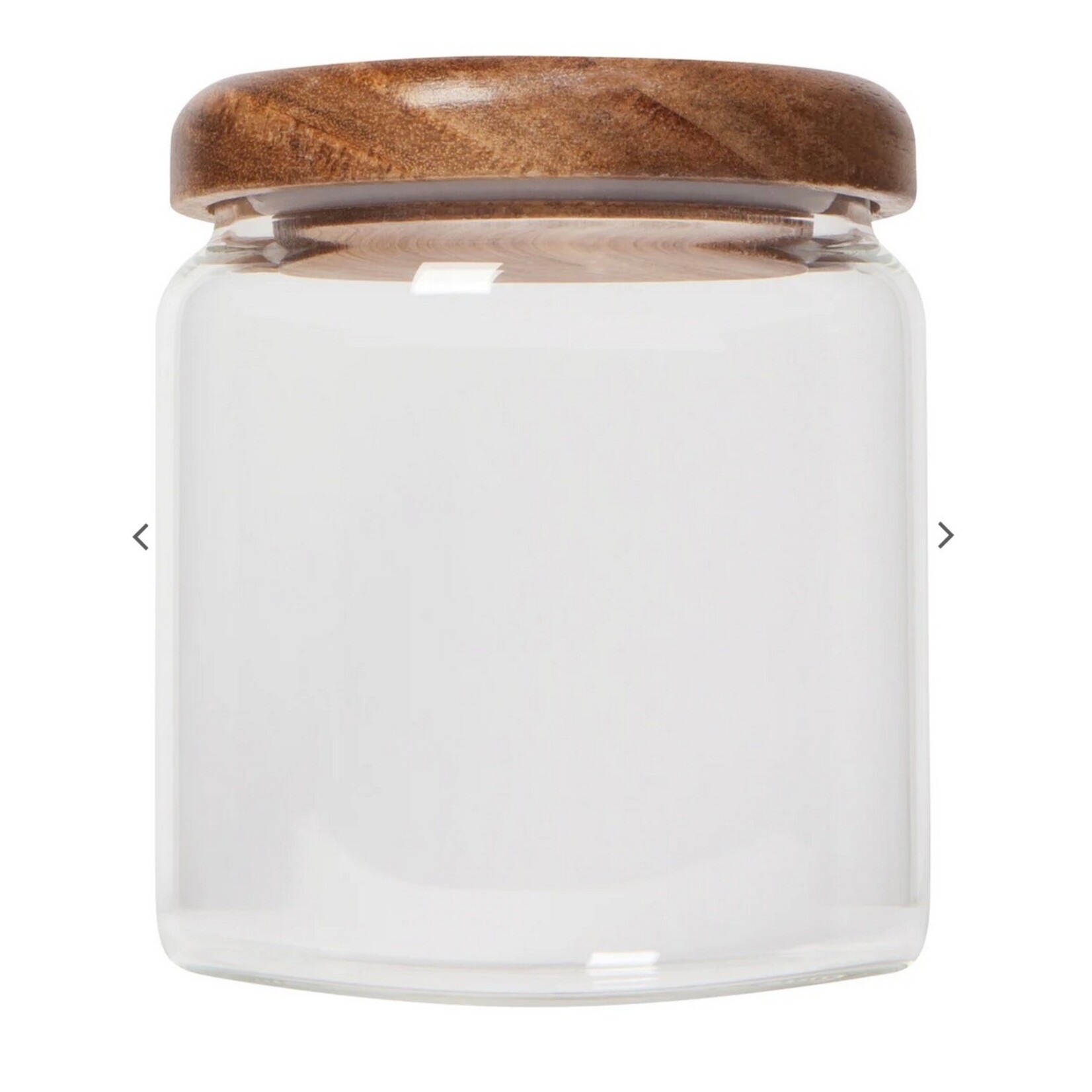 DANICA DANICA Glass Jar w/Acacia Wood Lid 20oz