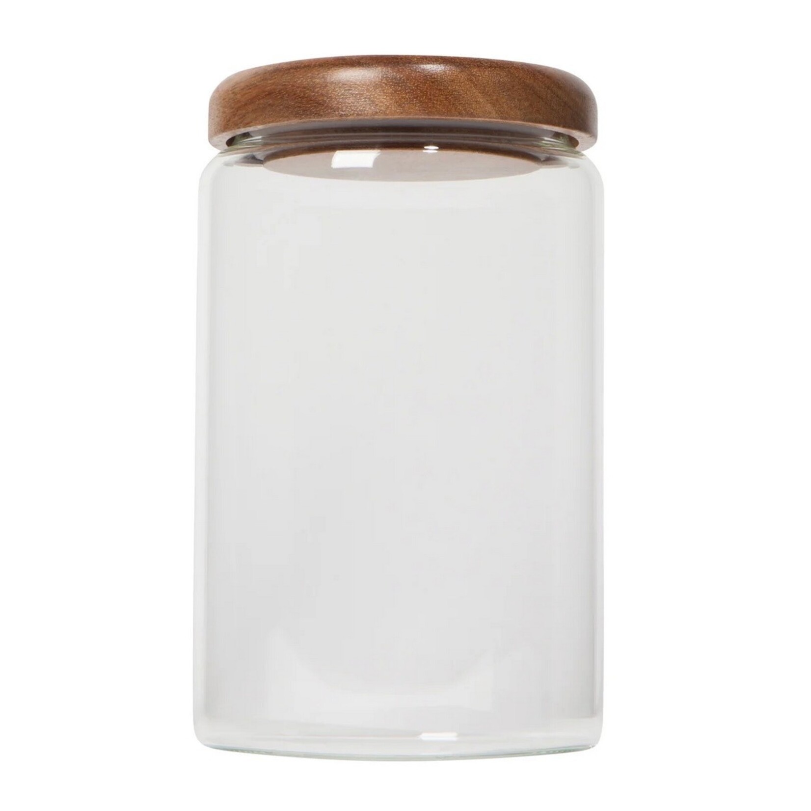 DANICA DANICA Glass Jar w/Acacia Wood Lid 32oz