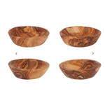 DANICA DANICA Olivewood Pinch Bowls s/4