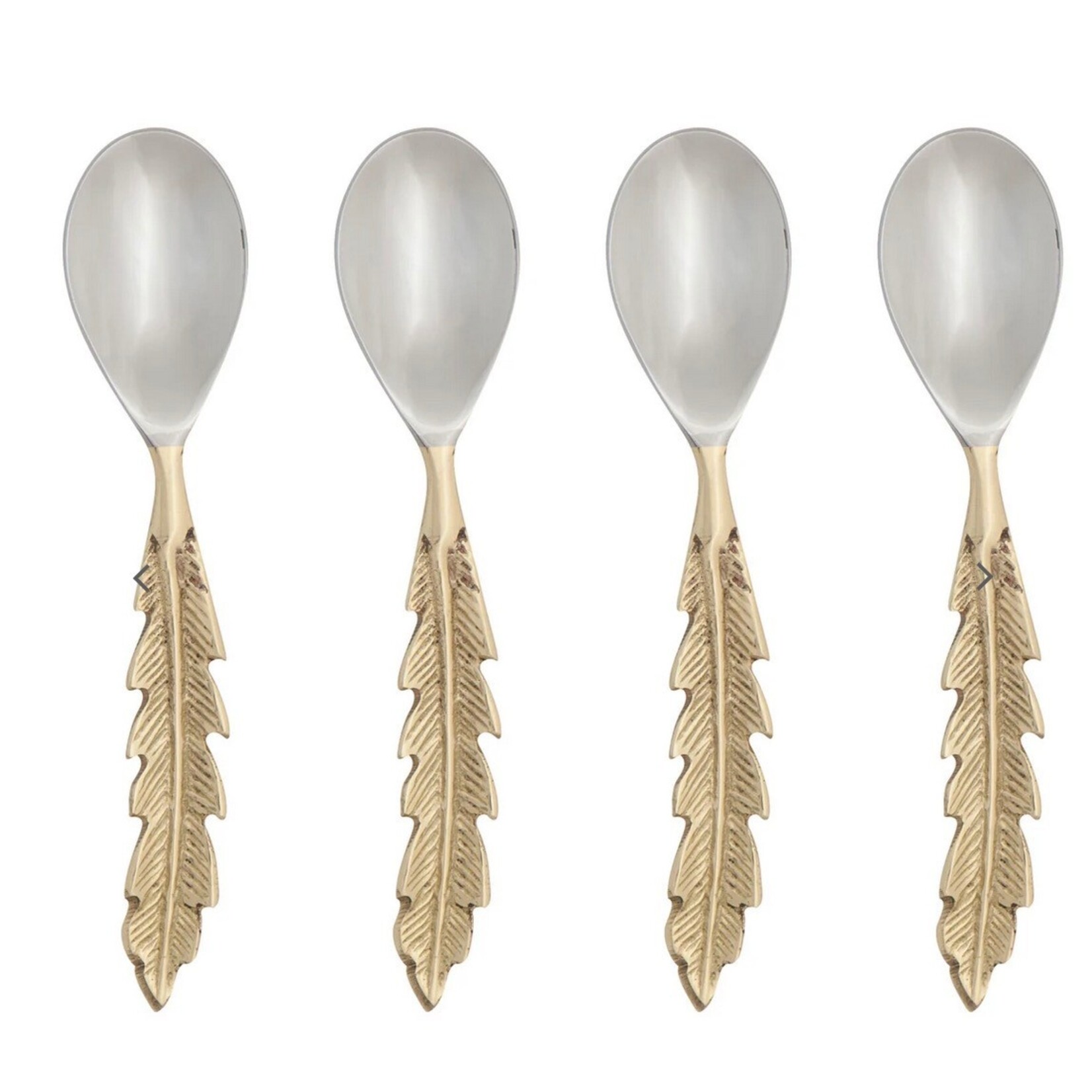 DANICA DANICA Plume Gold Spoons s/4