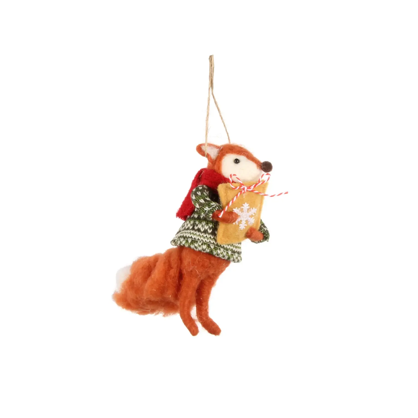 HARMAN HARMAN Merry Fox Felted Ornament