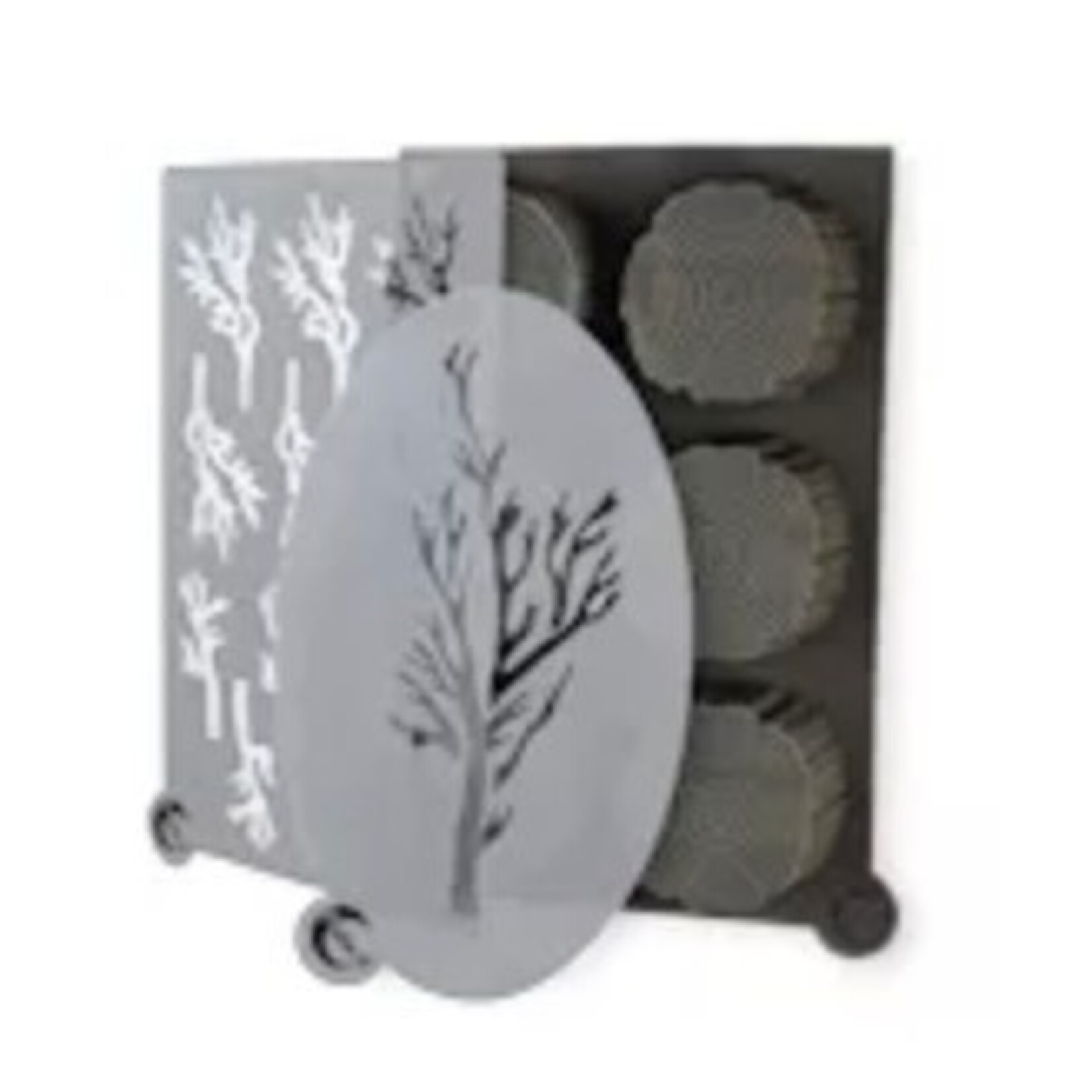 PLATE IT - Wood 3 Piece Mold Set