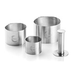 PLATE IT Garnish Rings s/4 - Matte