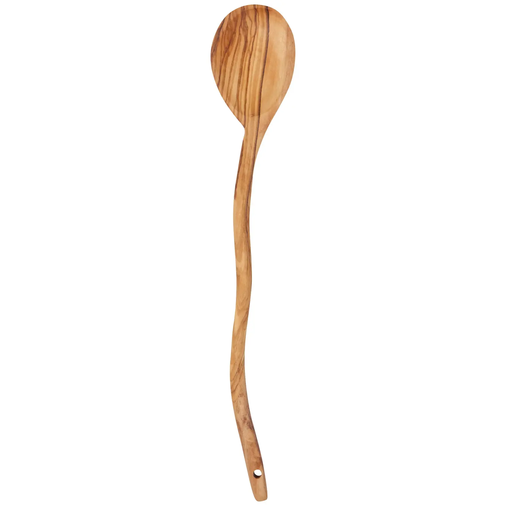 HEIRLOOM HEIRLOOM Olive Wood Wavy Rounded Spoon