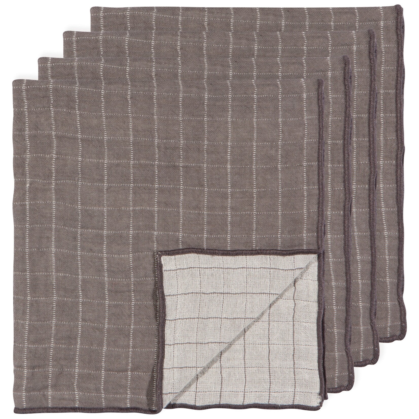 HEIRLOOM HEIRLOOM Double Weave Dishtowel S/2 - Shadow