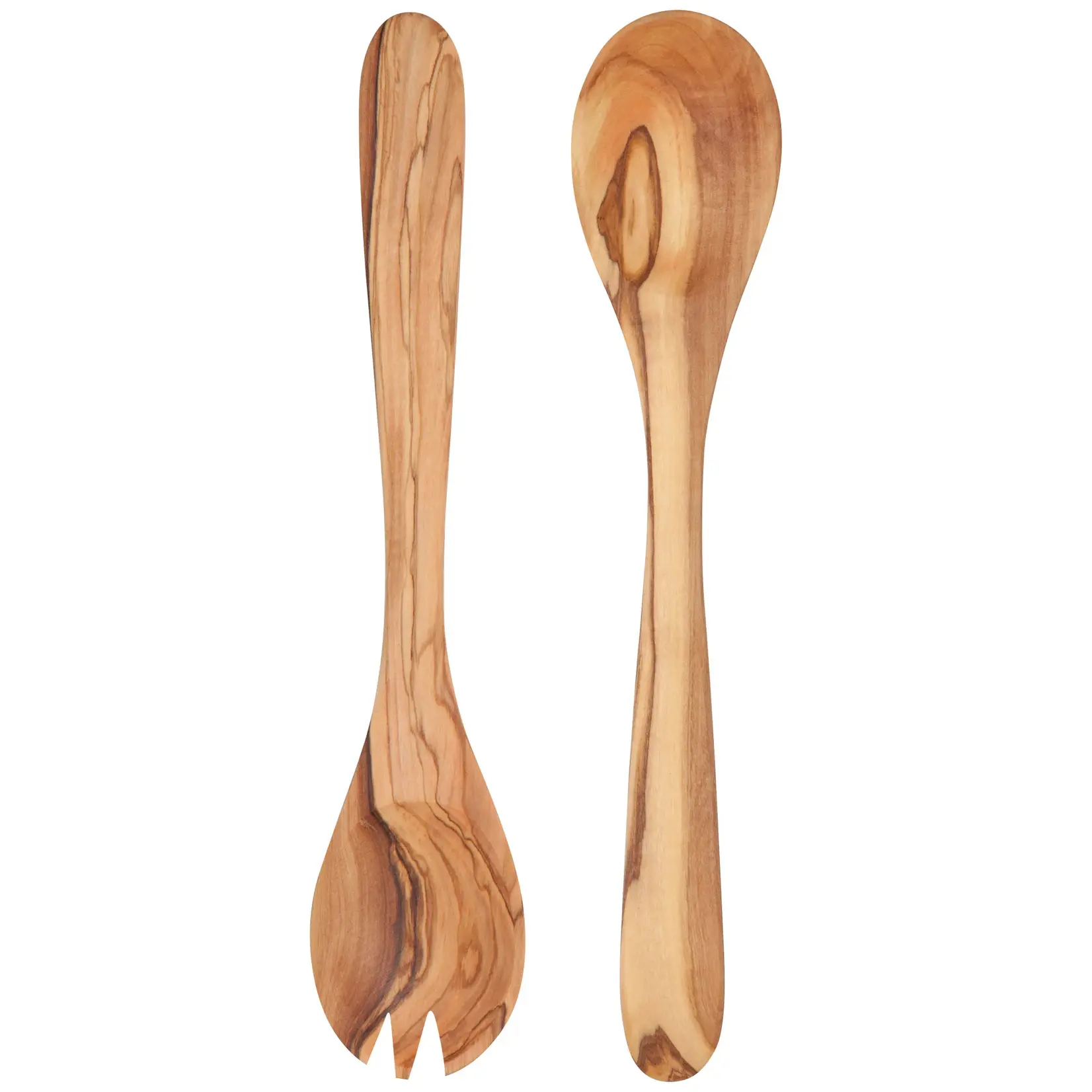 HEIRLOOM HEIRLOOM Olive Wood Salad Servers 2pk