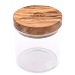 BERARD BERARD Glass Jar w/ Olivewood Lid 0.4L