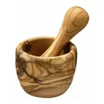 BERARD BERARD Olivewood Mortar & Pestle Set 7cm