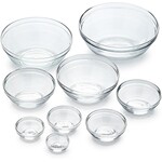 DURALEX DURALEX Stackable Clear Bowls 9pc set