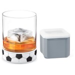 FINAL TOUCH FINAL TOUCH Kick-Off Soccer/Football Tumbler w/ Ice Mould